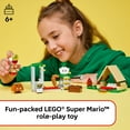 thumbnail image 4 of LEGO Super Mario Captain Toad’s Camp Building Toy - Pretend Play Set for Kids, Ages 6+ - Gift for Birthdays - Building Blocks for Boys & Girls W/Toad, Goomba, & Turnip Toy Figures - 72040, 4 of 7