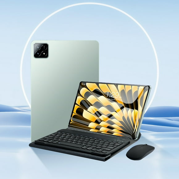 Tabletas de 10,1 pulgadas Android 14, tableta PC HD, pantalla ultradelgada, Bluetooth, WiFi 2,4G/5G, compatible con tarjeta de expansión, capacidad de batería de 10000 mA, tableta de 16 MP + 32 MP.