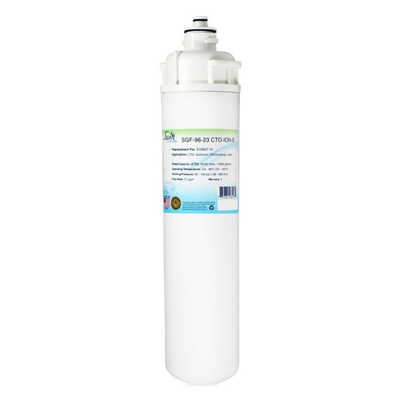 Swift Green Filters SGF-96-16 CTO-B Replacement Water Filter for Everpure EV9617-36,1 Pack