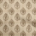 thumbnail image 1 of oneOone Velvet Beige Fabric Asian Block Fabric For Sewing Printed Craft Fabric By The Yard 58 Inch Wide, 1 of 5