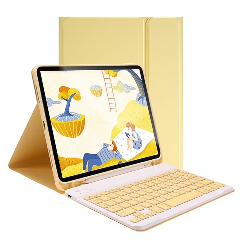 Case with Pencil Holder Works with Magic Keyboard, Smart Keyboard