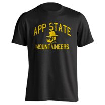 Appalachian State University Mountaineers Distressed Retro Short Sleeve T-Shirt