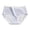 Blue, variant on Women's Underwear Menstrual Crotch Leak Proof Extended Crotch Aunt Waist Triangle Underwear Womens Bikini Panties with Lace