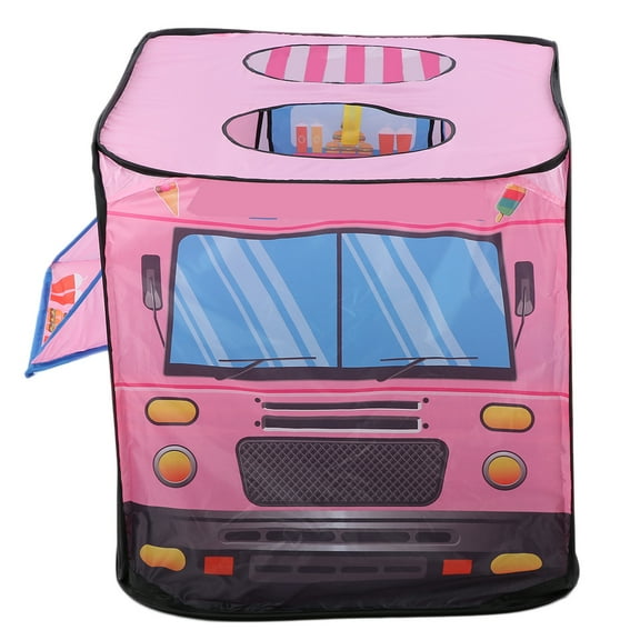 Ice Cream Truck Policeman Bus Children Tent Foldable Fire Fighting Truck Play Game House