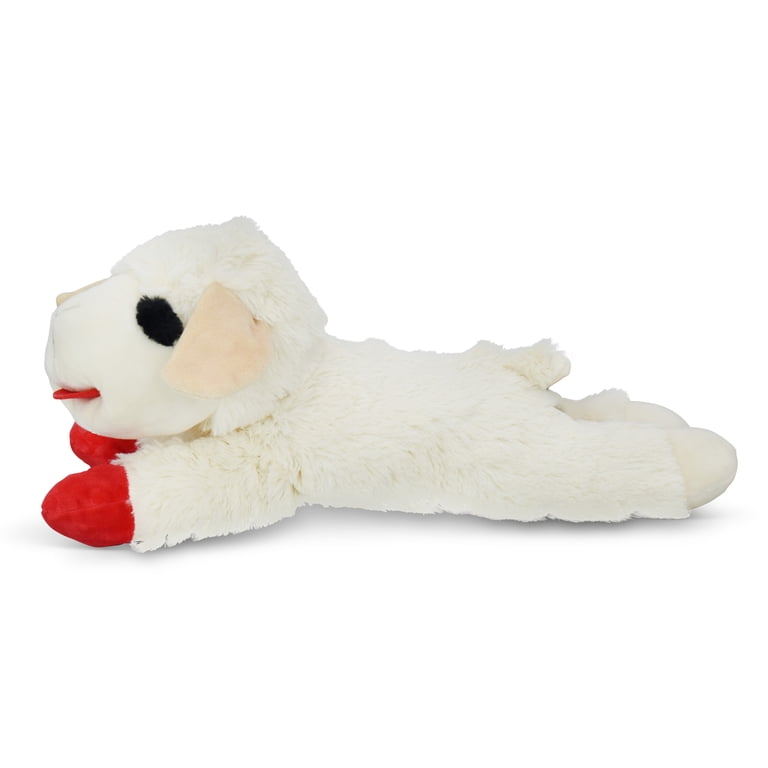 Multipet Jumbo Lamb Chop Plush Dog Toy, 18 Inches photo 4