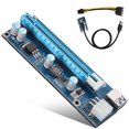 thumbnail image 2 of Ccdes Compatible For OS, Linux Mini PCI-E To PCI-E Adapter, PCI-E Extension Cable, For Video Card Mining, 2 of 8