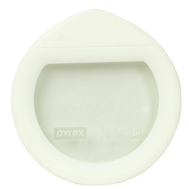 Pyrex Ultimate OV7200 Round White No Leak Storage Replacement Lid