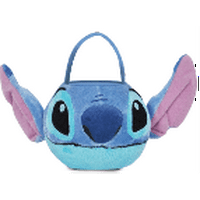 Disney Stitch Jumbo Plush Halloween Basket