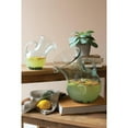 thumbnail image 5 of Kalalou Large Glass Tilted Pitcher, One Size, Green, 5 of 6