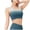 Gray, variant on Womens Sports Bras Gradual Hanging Shockproof Gathering Breathable Sports Bra Wireless Bra Brown M