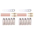 thumbnail image 3 of 36Pcs Kit de Antorcha de Soldadura Punta de Contacto 0.8mm M6 Y Puntas Soporte Difusor Y Copa de Protección para Mb15 15Ak Mig Welding Torch, 3 of 10