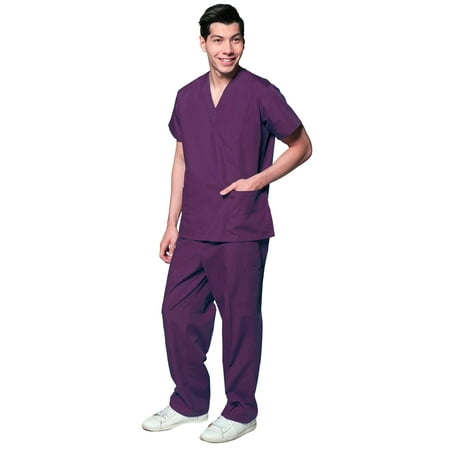 

Men s Slim Fit 8 Pocket Uniform Scrubs - Style 103