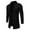 Mens Sweaters Black, variant on Cardigan Sweaters for Men Long Sleeve Open Front Collared Jackets Mens Trendy Solid Color Slim-Fit Thermal Warm Knitted Work Outerwear Coats
