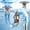F#6, variant on Floor Drain Blocker | Universal Stainless Steel Bathroom Sewer Stopper | 7.2x5cm Plug | 1-Pack