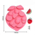 thumbnail image 2 of 1 molde de silicona para helado, molde de silicona reutilizable para hacer sorbetes de helado, 2 of 4