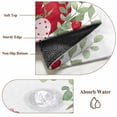 thumbnail image 6 of Valentine Love Heart Entryway Rug 2'x3'&nbsp; Non Slip Front Door Mats, Red Eucalyptus Leaf Botanical Entrance Rugs Indoor Outdoor Carpet, Washable Floor Mats Small Area Rug for Bedroom Kitchen, 6 of 8
