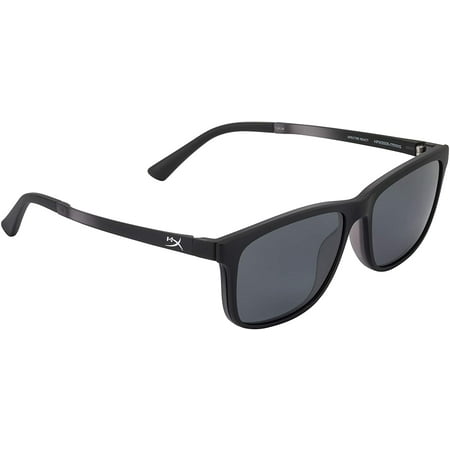 HYPERX REACT MED/LARGE SATIN CRYSTAL GRAY / GRAY POLARIZED CLIP GAMING EYEWEAR