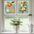 thumbnail image 3 of Rub on Transfer Decals for Furniture Crafts 6"x12" 3Pcs Orange Waterproof UV Transfer Decals Sticker for Dresser Glass Porcelain Wood Kitchen Refrigerator Decor, 3 of 9