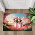 thumbnail image 4 of My Dog Is My Valentine Cute Dachshund in Gift Box Doormat Wiener Dog Lover Gifts Idea Indoor Outdoor Welcome Mat - 3006, 4 of 5