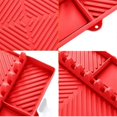 thumbnail image 2 of Barbeque Grill Accessories Tools for Side Shelf Mat Grill Pad Grill Kitchen Counter Spatula Silicone Mat Orange Large, 2 of 5