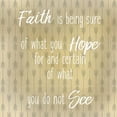 thumbnail image 3 of Allen, Kimberly 20x20 Black Modern Framed Museum Art Print Titled - Faith Is, 3 of 5
