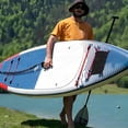 thumbnail image 3 of Mesh Paddleboard Storage Bag, Robust Surf Deck Accessories Bag Water Proof Easy To Use Zipper  for Surfboard, 3 of 7