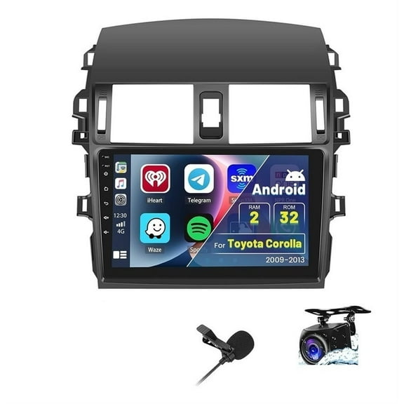 Stereo Toyota Corolla 2009-2013 Android Carplay GPS 2 32G