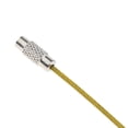 thumbnail image 2 of S SERENABLE 10Pcs Stainless Steel Wire Keychain Cable Clasp Key Ring Luggage Tags Loops - yellow, 2 of 9
