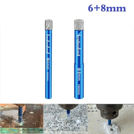 

BAMILL 6-10mm Diamond Dry Drill-Bit Holesaw For Porcelain Granite Tile Ceramics Marble