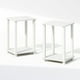 thumbnail image 4 of Mesita de noche Furinno Simplistic Compact White, juego de 2, 4 of 7