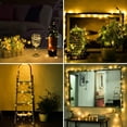 thumbnail image 4 of ANJAYLIA Guirnalda de Luces LED, 30 Leds de 10 Pies/3 M, Guirnalda de Luces de Luciérnaga para Jardín, Hogar, Fiesta, Boda, Festival, Decoraciones, Manualidades, Luces con Pilas, Blanco Cálido, 4 of 5