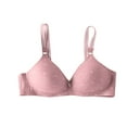 thumbnail image 2 of THDHVS Wireless Bra,Plus Size Wireless Push Up Bra Comfortable Everyday Wear for Moms,Bras for Women Hot Pink 40BC, 2 of 3