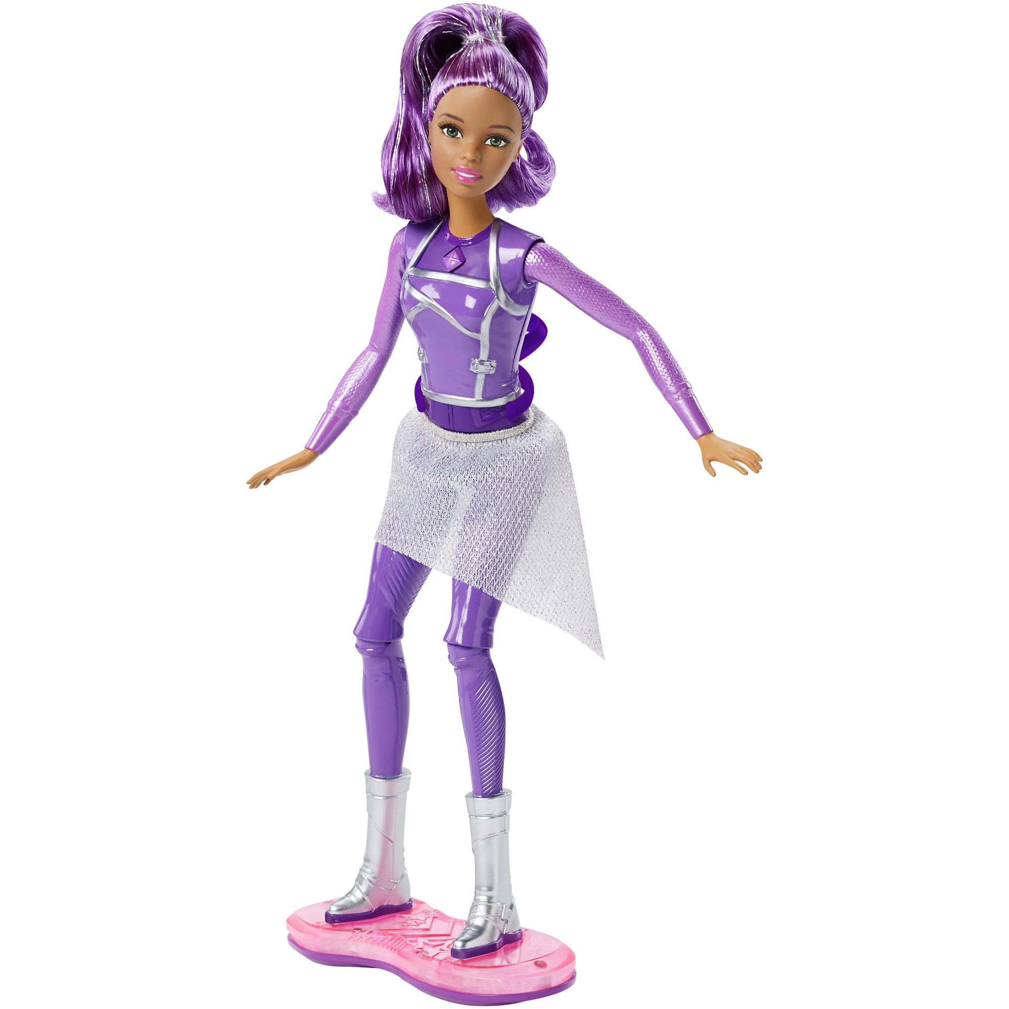 Barbie Star Light aventure Flying Purple Lights & sons avec Board DLT23 
