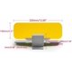 thumbnail image 2 of x Extensión de visera para coche para día y noche, visera amarilla ajustable a 180° que reduce el deslumbramiento y bloquea la luz solar, accesorio extraíble para coche 320 * 140 mm, 2 of 5