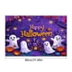 thumbnail image 2 of Tema De Halloween 16. Cartel Con Logotipo De Tela. Fondo Para Fotomatón De Cumpleaños Con Calabazas De Halloween. ¡Decoraciones Para Fiestas!, 2 of 6