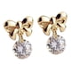 thumbnail image 4 of Guardurnaity 1 Pair Women Ear Stud Alloy Earrings Rhinestone Ear Wedding Studs Decoration Mini Drop Cute Teen Party Ladies Jewelry Type2 NO2, 4 of 6