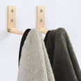 thumbnail image 4 of Rawiri Foldable hooks for wall hanging Heavy duty wall hooks Aluminum alloy for hanging coats, jackets, towels, 4 of 5