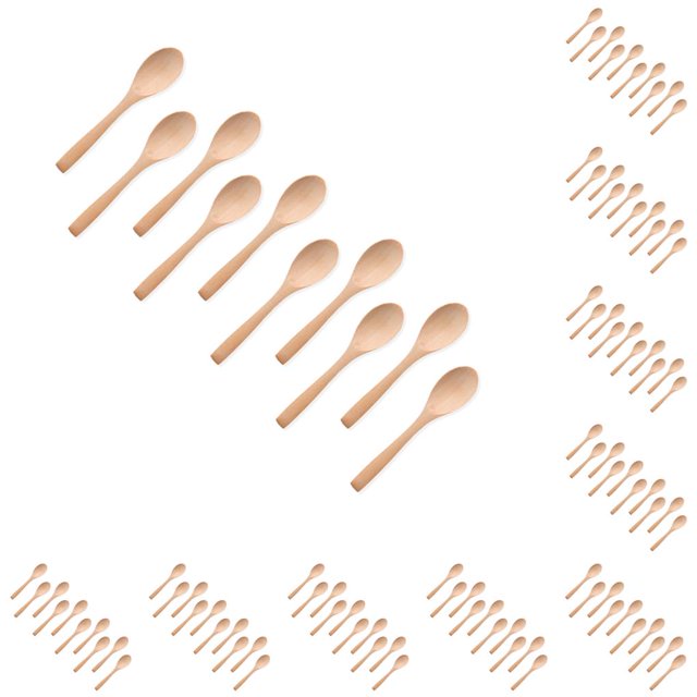 Injueey Utensilios de cucharas de pequeñas de 10 piezas, utensilios de comedor para niños, cucharadita de miel, condimentos de cocina, tipo 10 10Conjunto