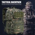 thumbnail image 3 of Mochila grande de 45L 800D Mochila impermeable para deportes de senderismo al aire libre (Verde militar) Likrtyny Para estrenar, 3 of 6