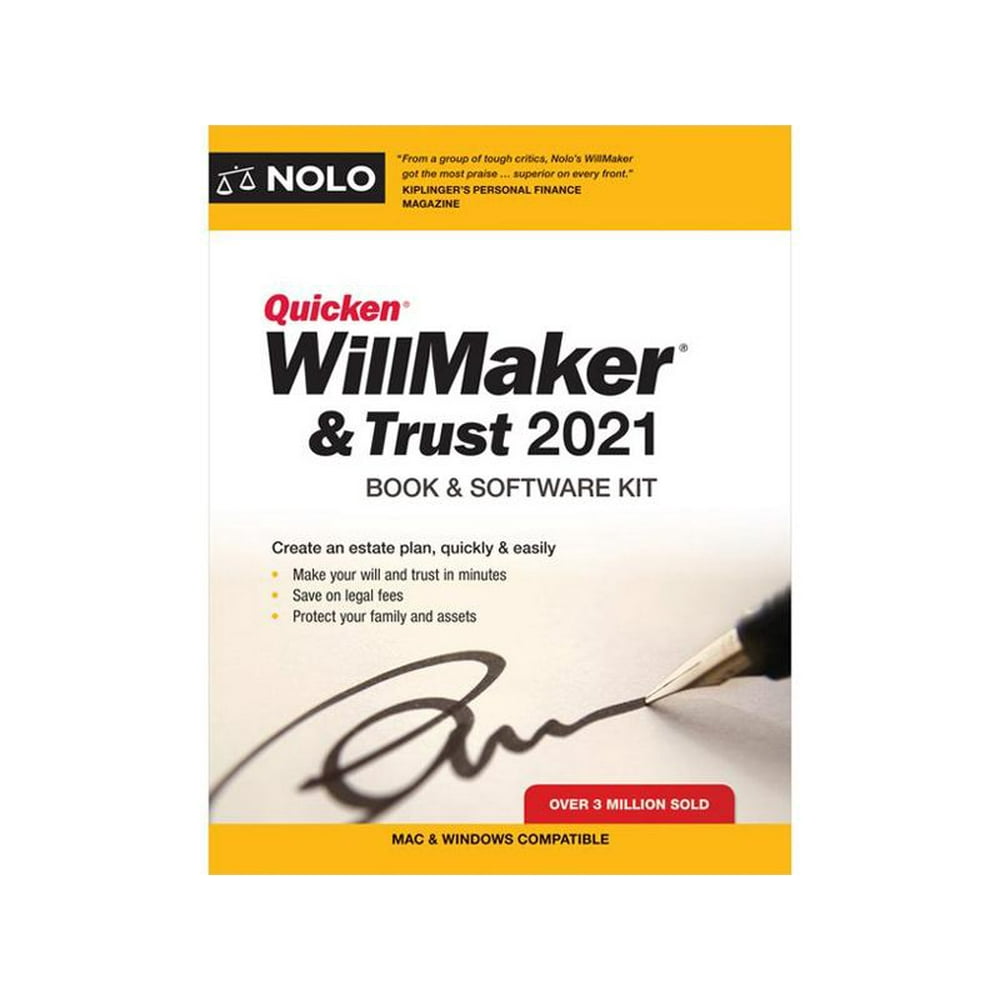 Quicken Willmaker & Trust 2021 Email Delivery (093371379097) Walmart