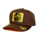 thumbnail image 1 of VAGO Style BALLENITA Gorra Artesanal Café Visera Curva, 1 of 5