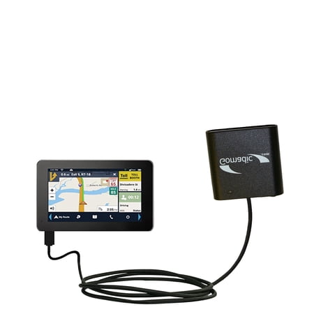 Portable Emergency AA Battery Charger Extender suitable for the Magellan Roadmate Commercial 5190T-LM - with Gomadic Brand TipExchange Technology