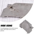 thumbnail image 4 of fastboy Stainless Welding Gauge Portable Washable Professional Accurate Height Angle Width Measurement Inspection Ruler, 4 of 9