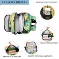thumbnail image 3 of FORMRS Unisex School Backpack 17" Student Travel Bag with Laptop Compartment, Art Field, 3 of 7