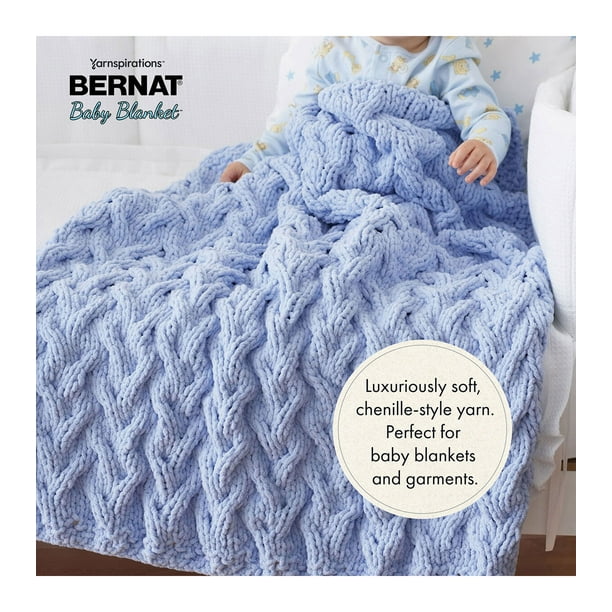 Knitting Patterns Bernat Baby Blanket Big Ball Yarn Patterns Free