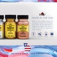 thumbnail image 3 of FolkArt Treasure Gold Acrylic Paint, Metallic Finish, Gold, 4 fl oz, 3 of 9