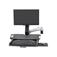 thumbnail image 1 of Ergotron StyleView - kit de Montage (Repose-Poignet, kit de Support de Rail, Plateau Coulissant pour Souris, Support de Réglage en Hauteur, Support de scanner de Codes-Barres et de Souris, Bras combo, surface de Travail avec Plateau pour Clavier) - pour Écran LCD / Équipement PC - Aluminium Poli - Taille de l'Écran : jusqu'à 24 Pouces, 1 of 8