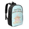 thumbnail image 2 of Cinnamoroll Backpack Printed Travel Backpack For Daily Work Sports Backpack Travel Bag 17 inch, 2 of 8