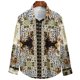 thumbnail image 5 of Camisa de manga larga con estampado de bronceado informal de moda de otoño para hombre Pompotops oipoqjl26376, 5 of 8
