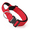 Red, variant on MoNiBloom Adjustable Pet Dog Collar with Buckle, Safety Polyester Collars for Medium Large Dogs, Teal